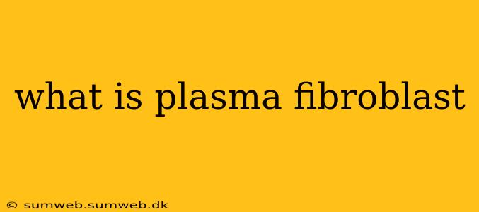 what is plasma fibroblast